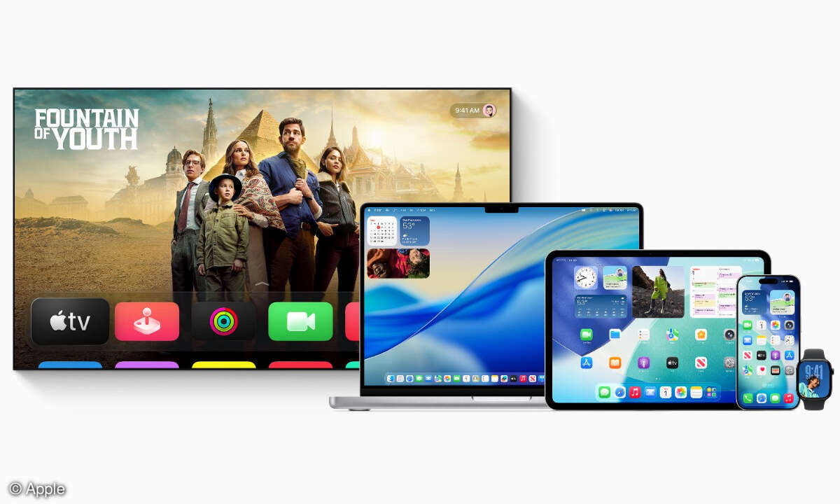 Apples neues Design kommt auf iOS 26, iPadOS 26, macOS Tahoe 26, watchOS 26 und tvOS 26