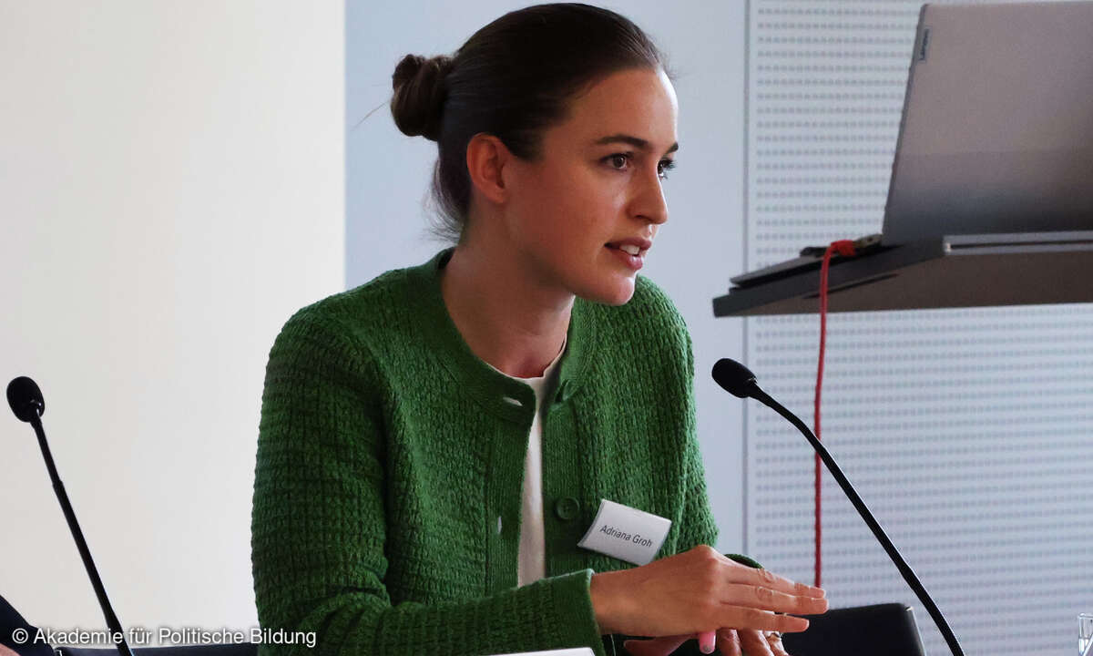 Adriana Groh, Co-Geschäftsführerin der Sovereign Tech Agency