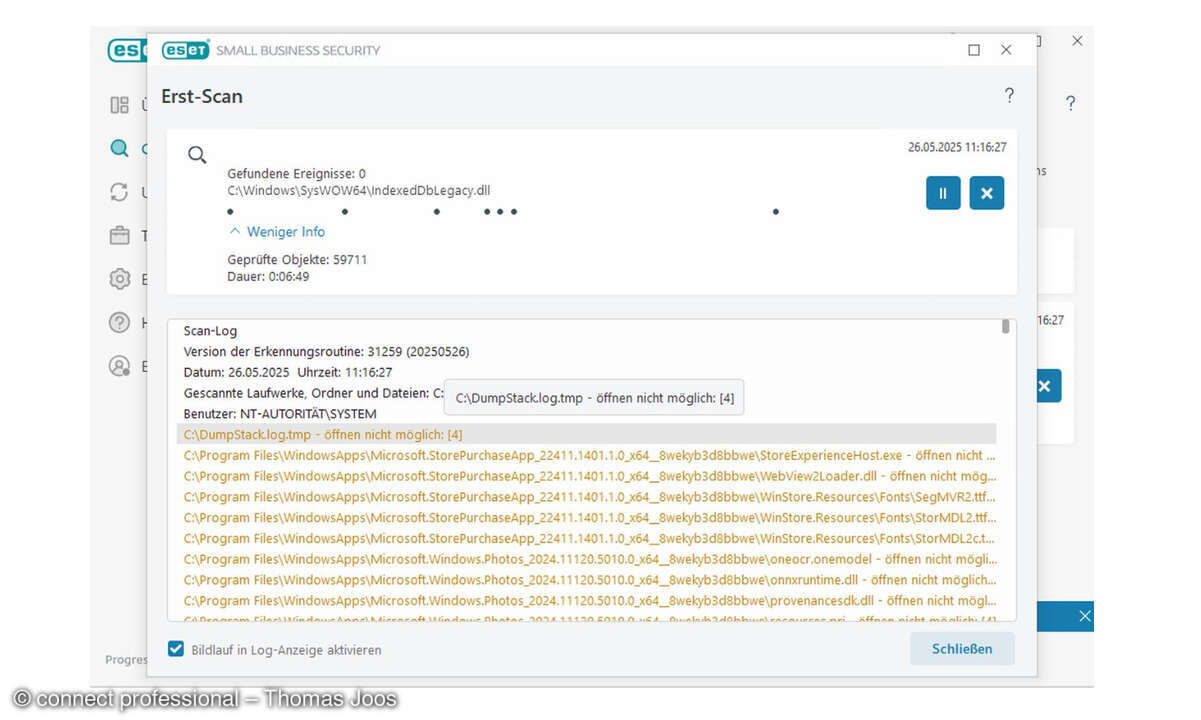 Eset Small Business Security Scan