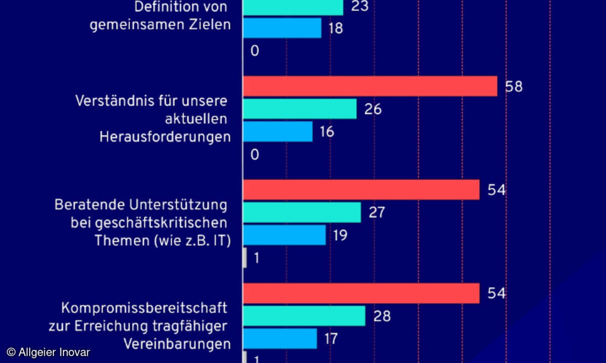Allgeier Inovar Studie, Erwartungen an Partner