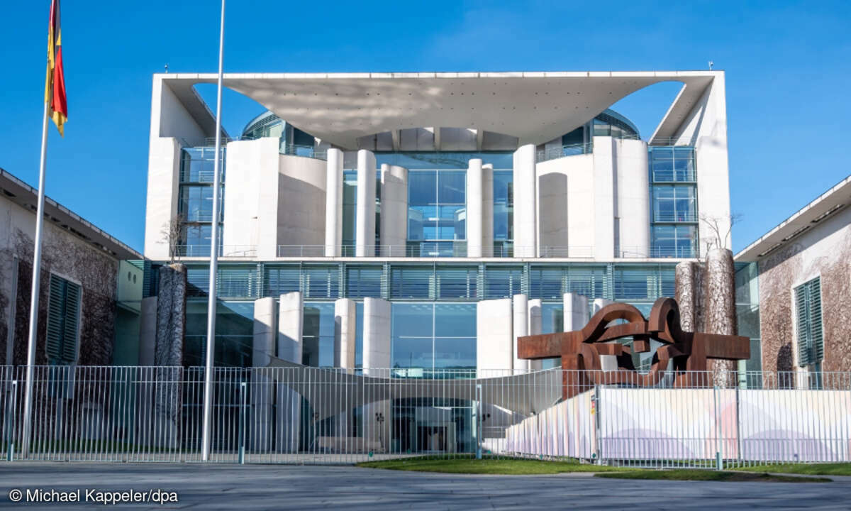 Bundeskanzleramt in Berlin