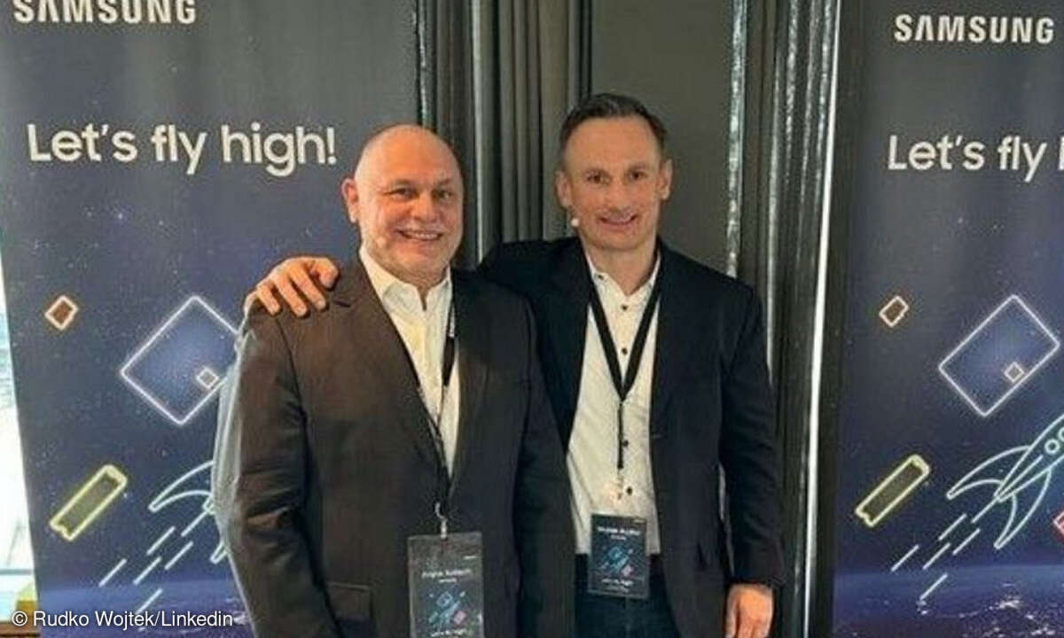 FFrank Kalisch (links) und Nachfolger Wojtek Rudko