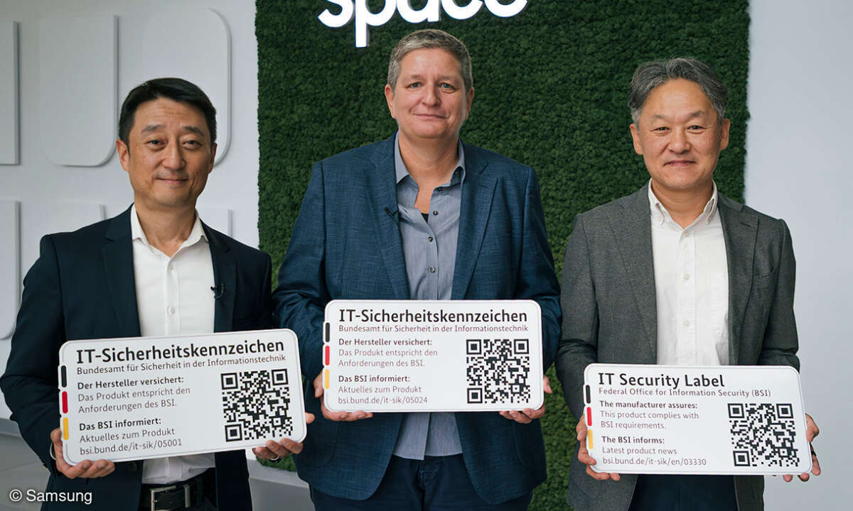 BSI-Sicherheitskennzeichen-Übergabe bei Samsung 2025_Bild_Samsung.jpg