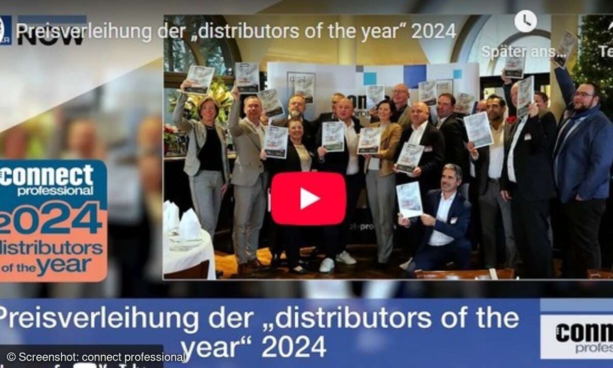 Preisverleihung der „distributors of the year“ 2024