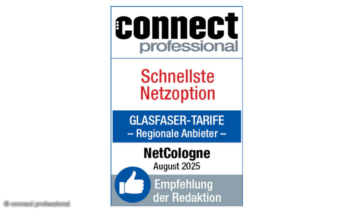 Siegel NetCologne, Glasfaser-Tarife regional, August 2025