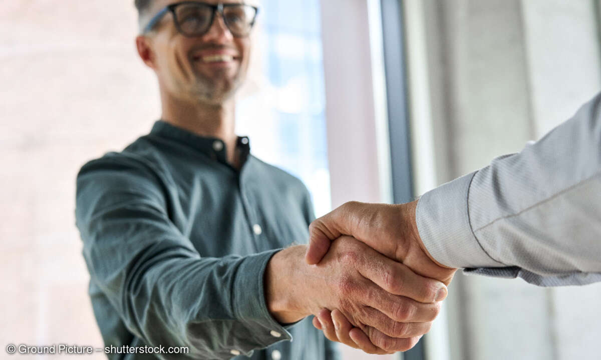 Partnerschaft, Kooperation, Handshake