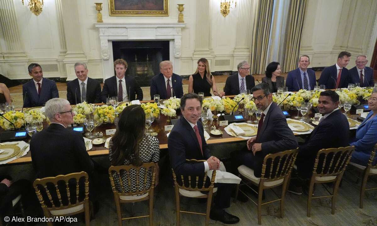 Tech Dinner bei Trump