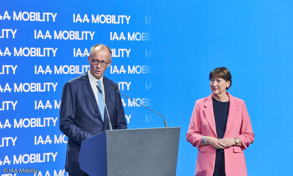 Merz und Müller auf der IAA Mobility 2025