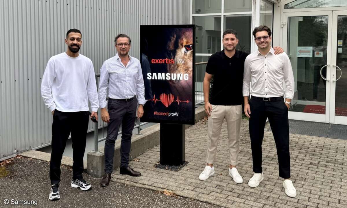 Exertis AV und Samsung