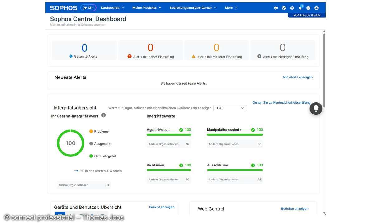Sophos Intercept X Advanced Screenshot
