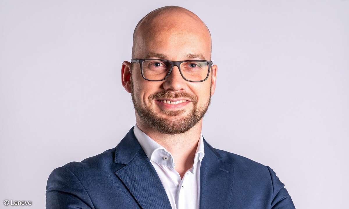 Florian Richter, Market Leader Solutions & Services Group DACH bei Lenovo