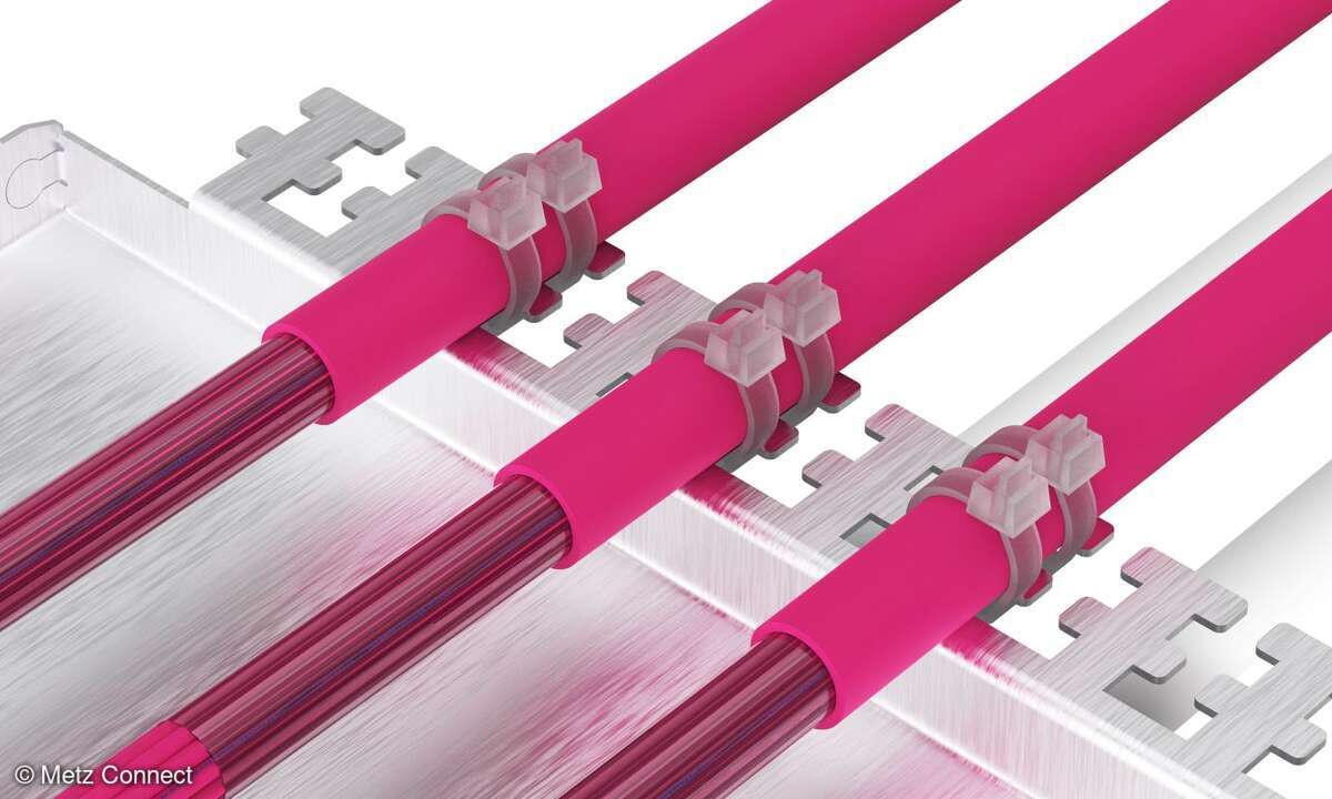 OpDAT slide² BO: Rückseite mit doppelter Zugentlastung