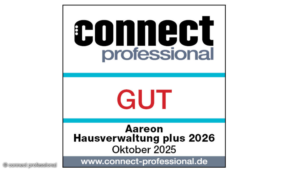 Aareon Hausverwaltung plus 2026 im Test, Oktober 2025