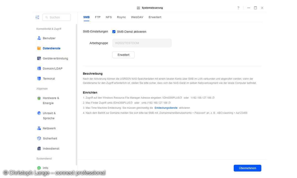 Ugreen NAS DH4300 Plus im Test