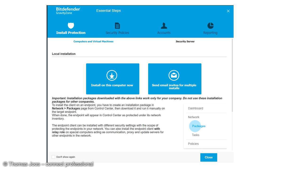 Bitdefender GravityZone Business Security Premium im Test, November 2025