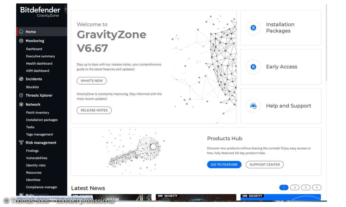 Bitdefender GravityZone Business Security Premium im Test, November 2025
