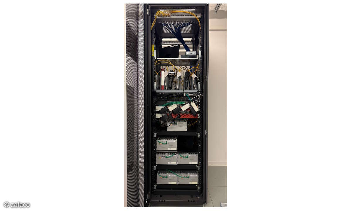 zafaco Testaufbau Webhosting