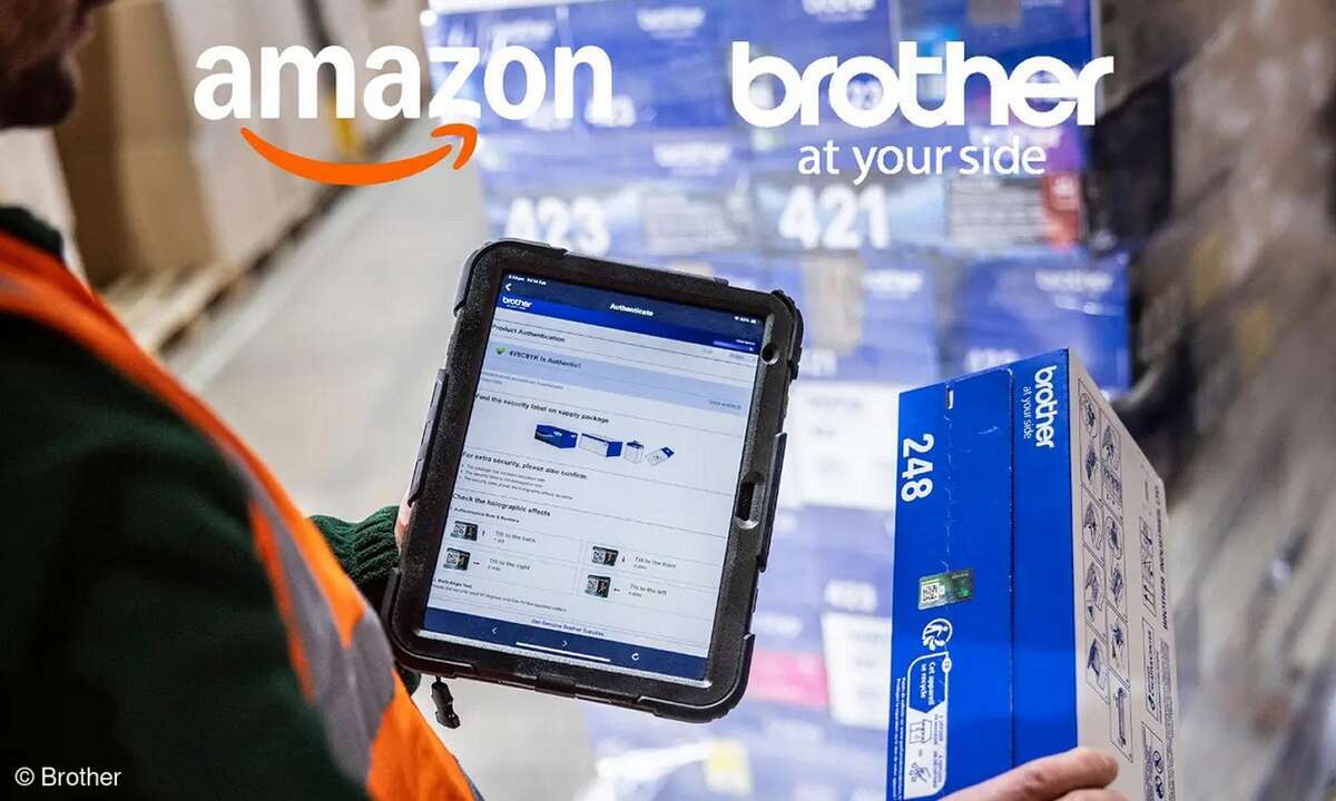 Gemeinsam gegen Fälscher: Brother und Amazon