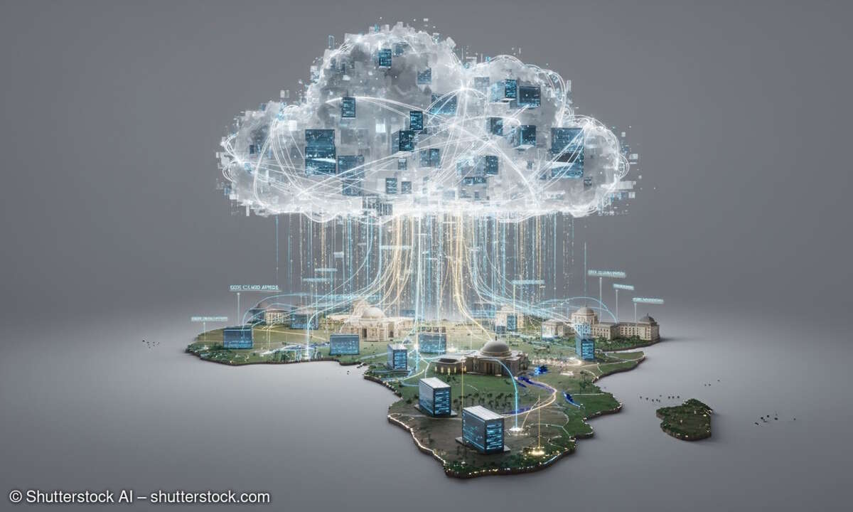 Rechenzentrum Cloud-Dienst