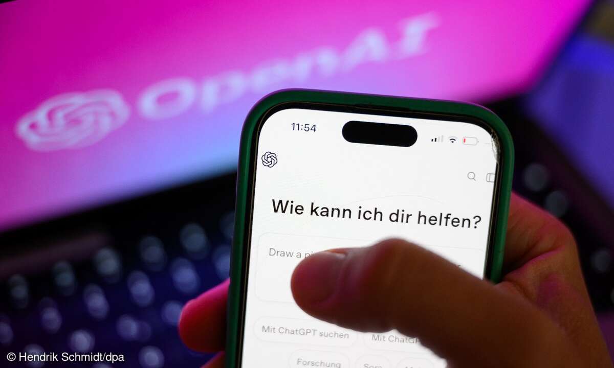 ChatGPT auf Smartphone