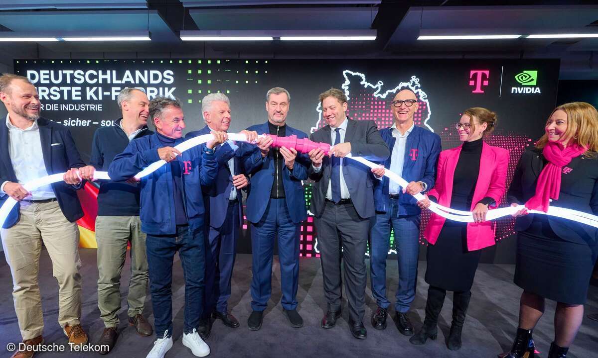Eröffnung Telekom Industrial AI Cloud in München 2026 