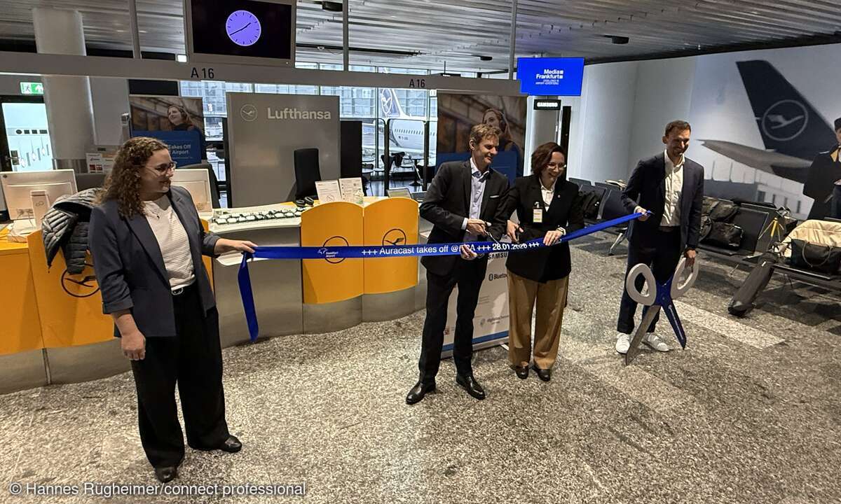 Eröffnung Fraport Auracast 2026