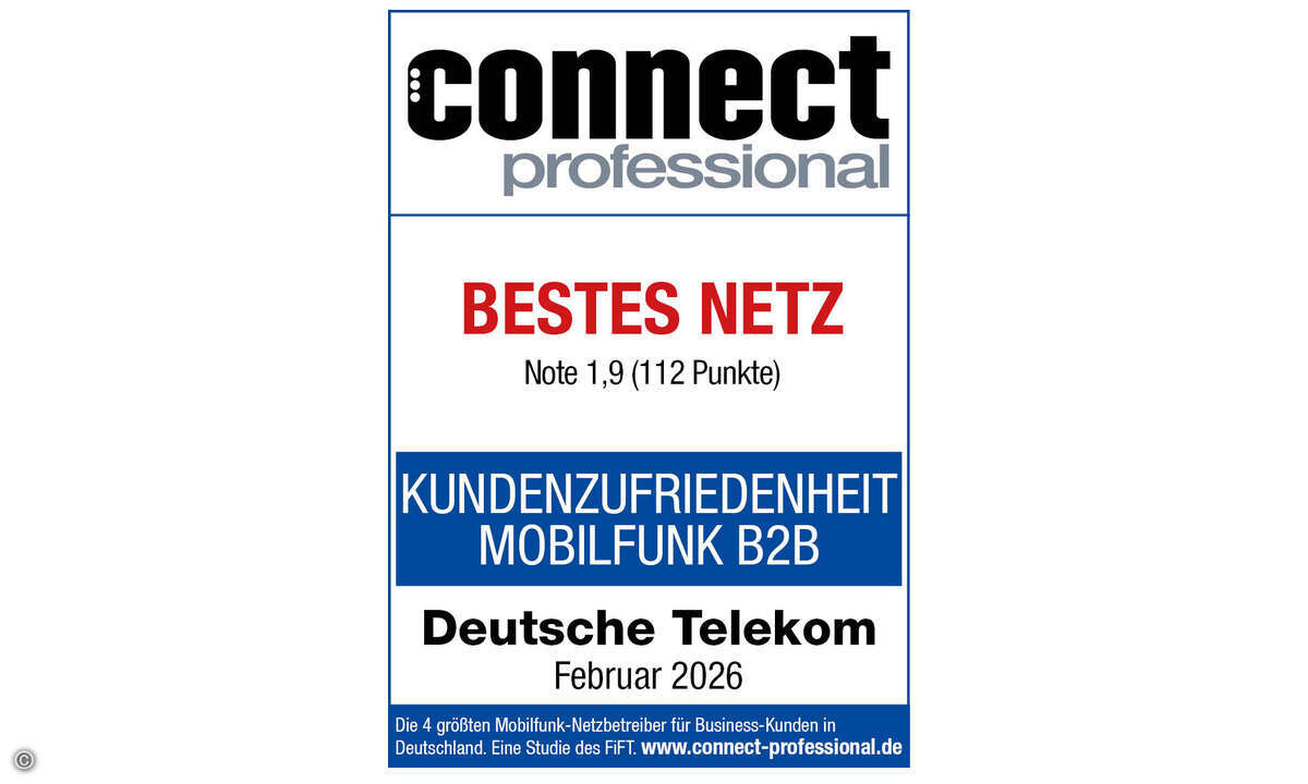 Bestes Netz Telekom, KB Mobilfunk B2B 2026 