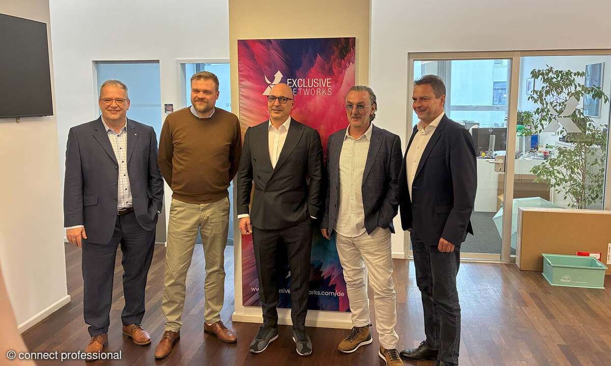 Andre Dieball, Thomas Henk, Helge Scherff,  Rüdiger Lenz, Andy Hahner (von links)