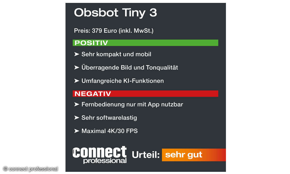  Obsbot Tiny 3 Test 2026