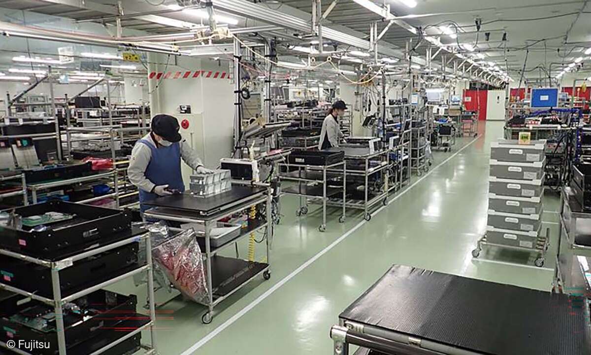 Fujitsus Werk im japanischen Kasashima