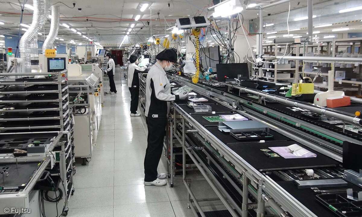 Fujitsu-Werk im japanischen Kasashima