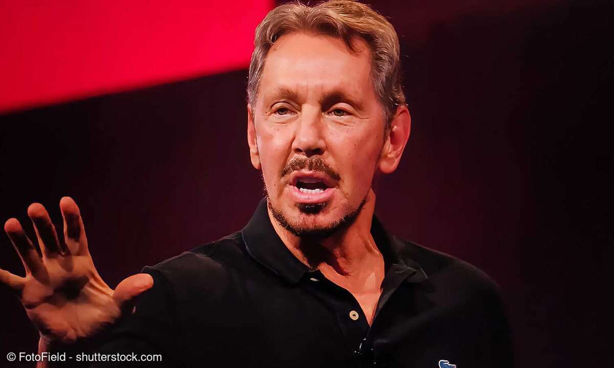 Oracle-Chef Larry Ellison - nur zur redaktionellen Verwendung