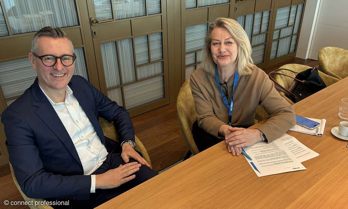 Ingram Micros DACH-Chef Alexander Maier im Interview mit connect-professional-Chefreporterin Dr. Michaela Wurm