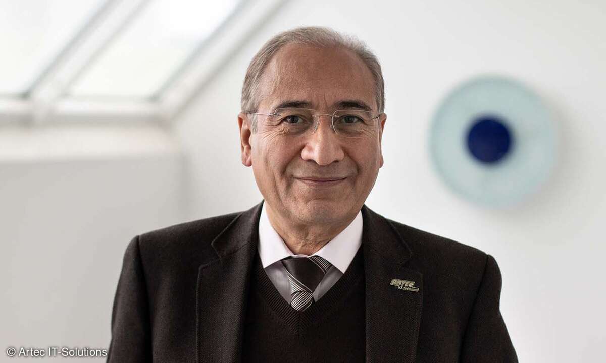 Firmengründer Jerry J. Artishdad hat Artec IT Solutions in drei Jahrzehnten zum Archivierungsspezialisten weiterentwickelt