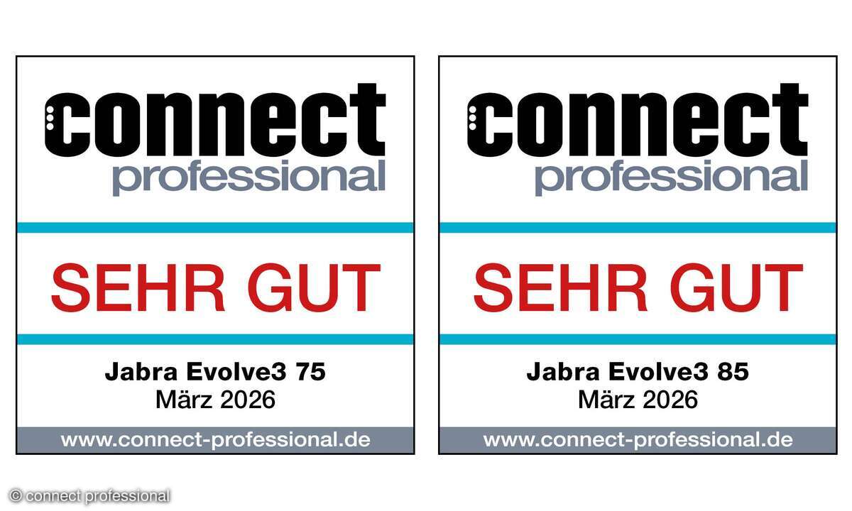 Jabra Evolve3 75 und 85 Siegel