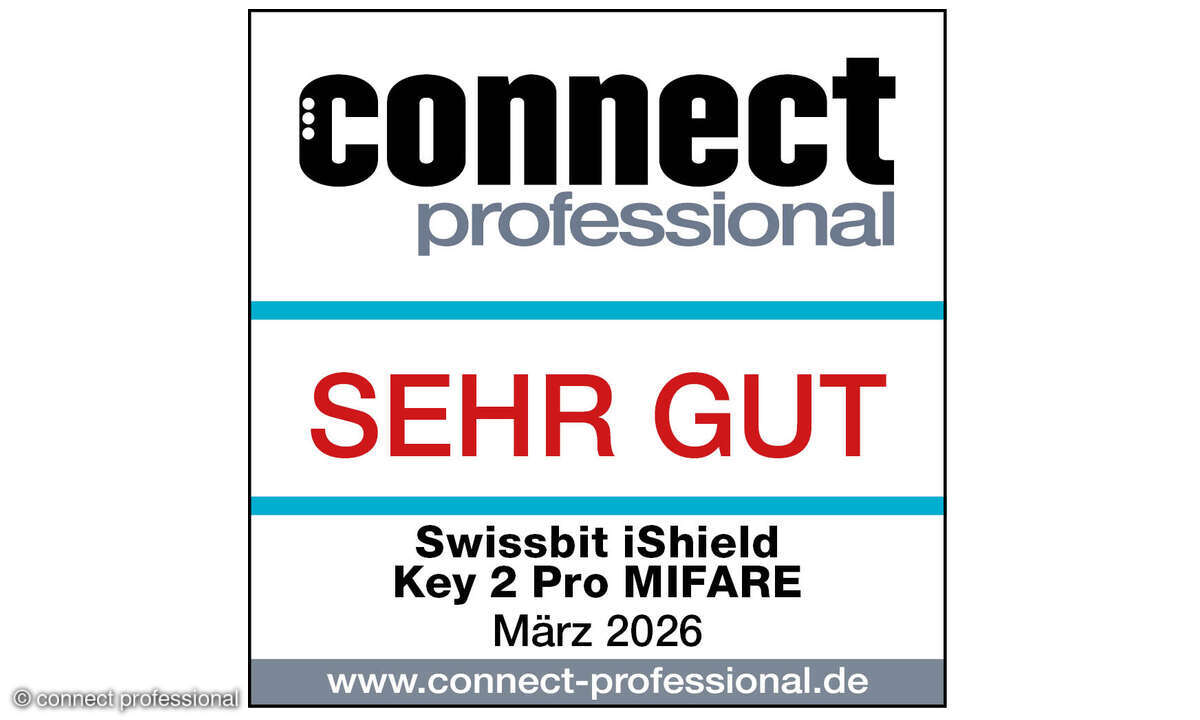 Swissbit iShield Key 2 Pro Mifare Siegel, Test März 2026